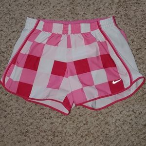 Pink Nike Dri Fit Shorts